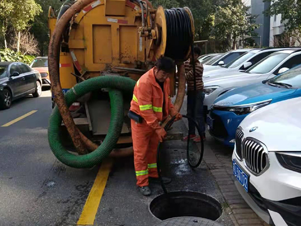 山海关排污管道清淤